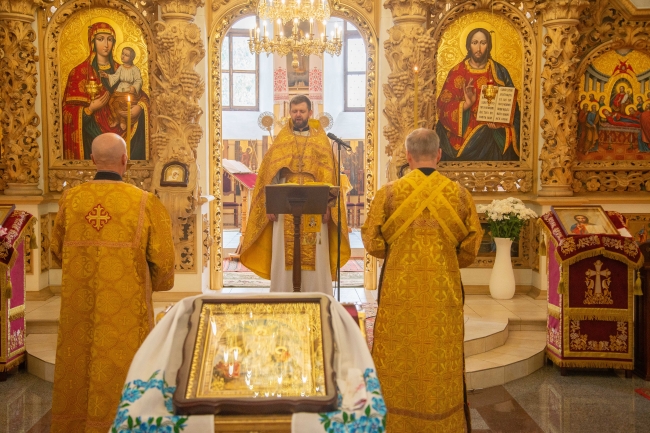 Збільшити зображення Божественна літургія 8 жовтня, у День пам"яті святих отців VII Вселенського собору