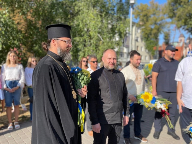 Збільшити зображення урочистості з нагоди святкування 33-ої річниці Незалежності України!