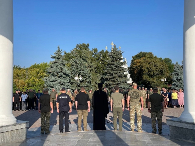 Збільшити зображення урочистості з нагоди святкування 33-ої річниці Незалежності України!