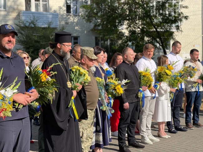 Збільшити зображення урочистості з нагоди святкування 33-ої річниці Незалежності України!