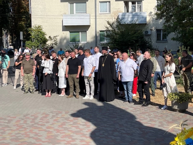 Збільшити зображення урочистості з нагоди святкування 33-ої річниці Незалежності України!