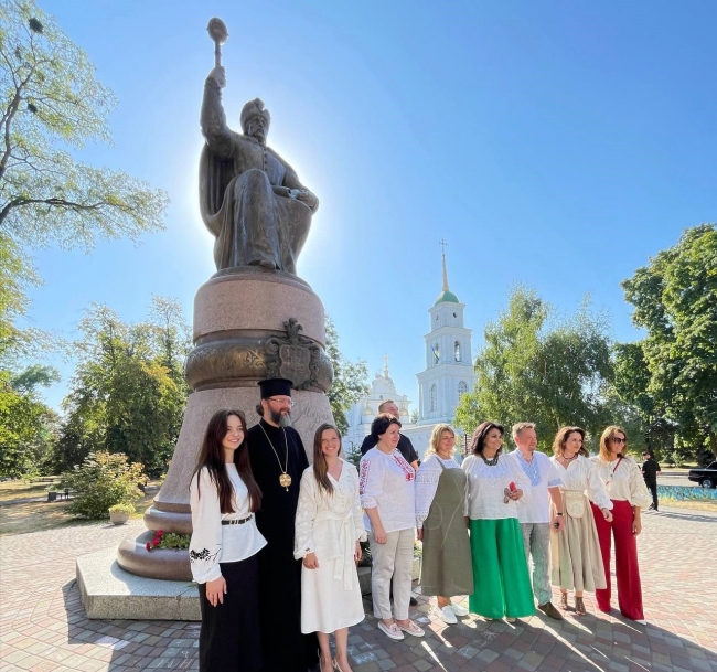 Збільшити зображення урочистості з нагоди святкування 33-ої річниці Незалежності України!