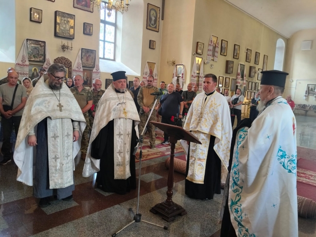 Чин відспівування солдата Купрія Юрія Борисовича та солдата Зосіма Сергія Олександровича