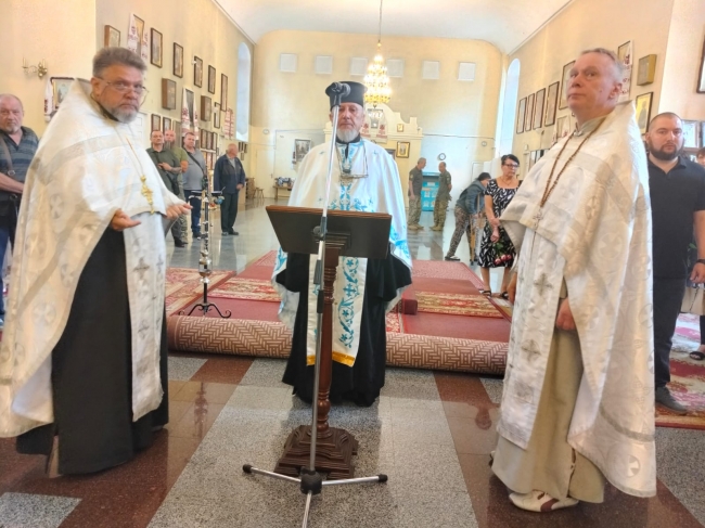 Чин відспівування солдата Кірюхіна Валерія Юрійовича та молодшого сержанта Федорова Сергія Вікторови